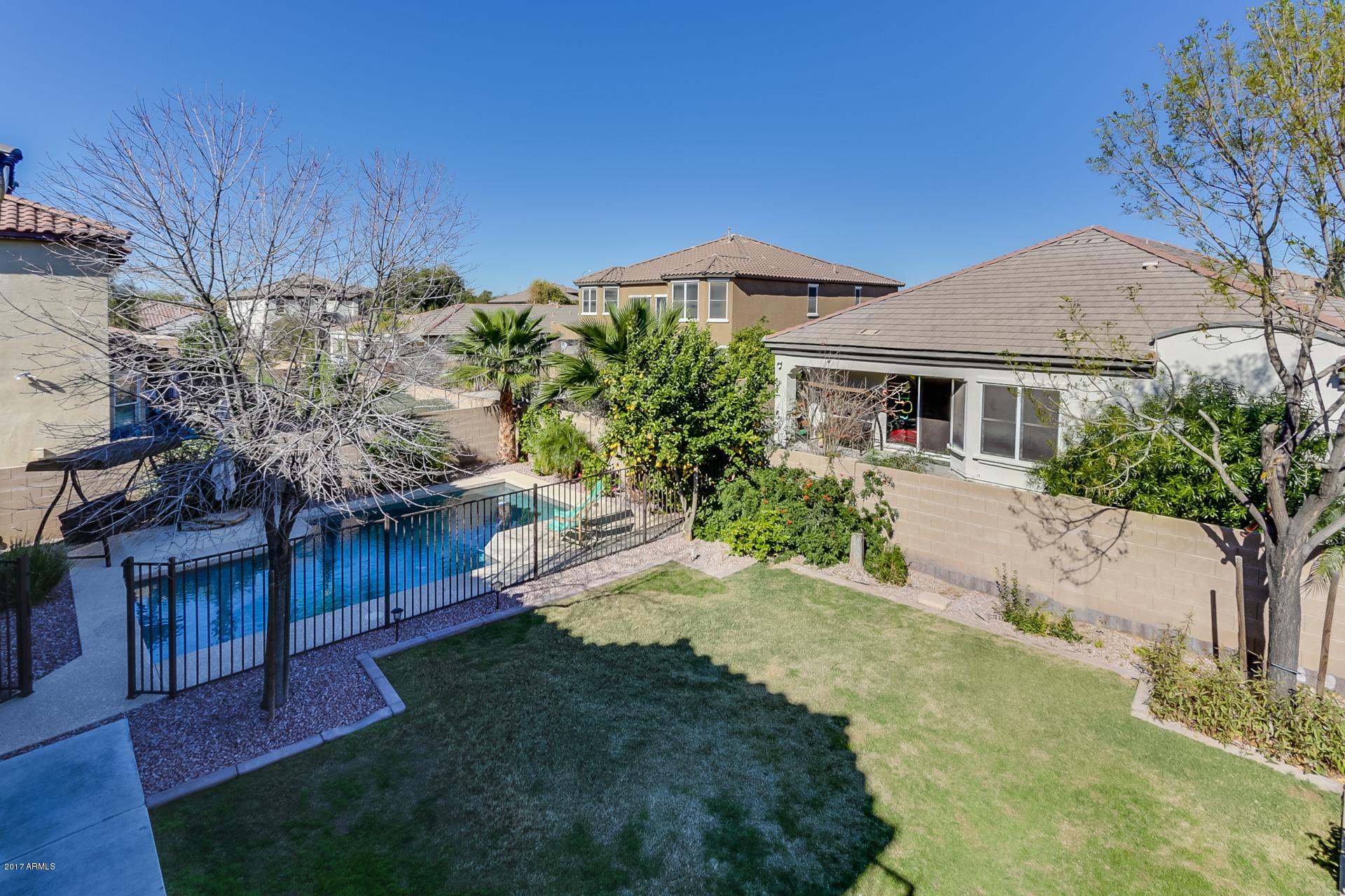 836 East Blue Ridge Way Chandler, AZ 85249 - Photo 52 of 64 aerial view back3