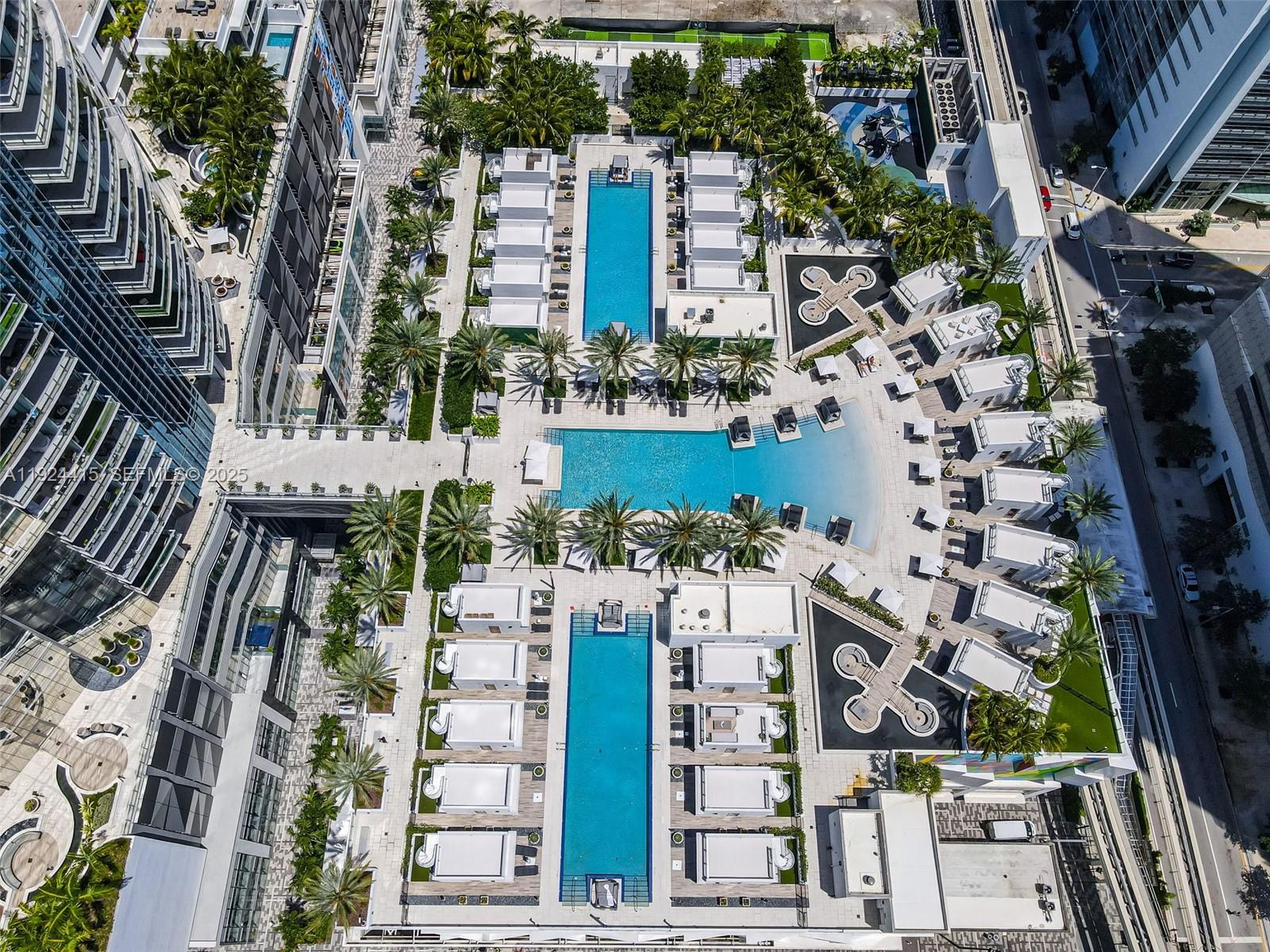 851 Northeast 1st Avenue, Unit CABANA 15 Miami, FL 33132 - Photo 10 of 12 an aerial view of a city