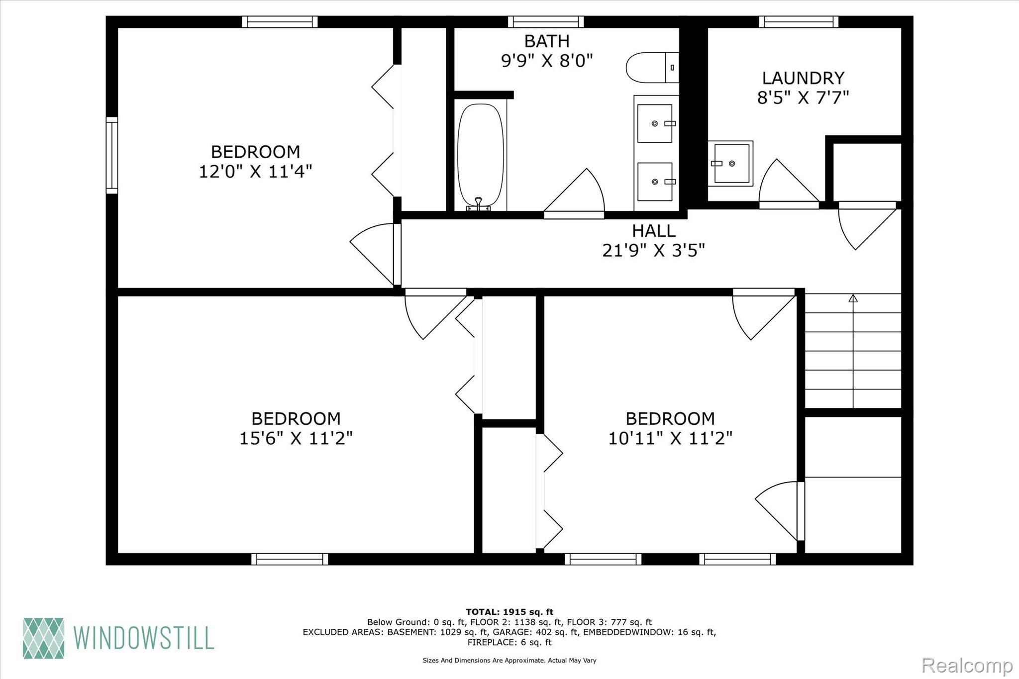 18350 Hickory Ridge Road Fenton, MI 48430 - Photo 29 of 30 2nd Floor Layout