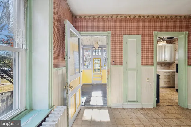 a bathroom with a tub and shower