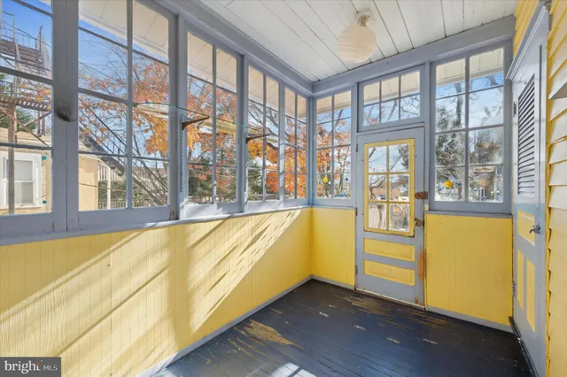 a view of an indoor swimming pool