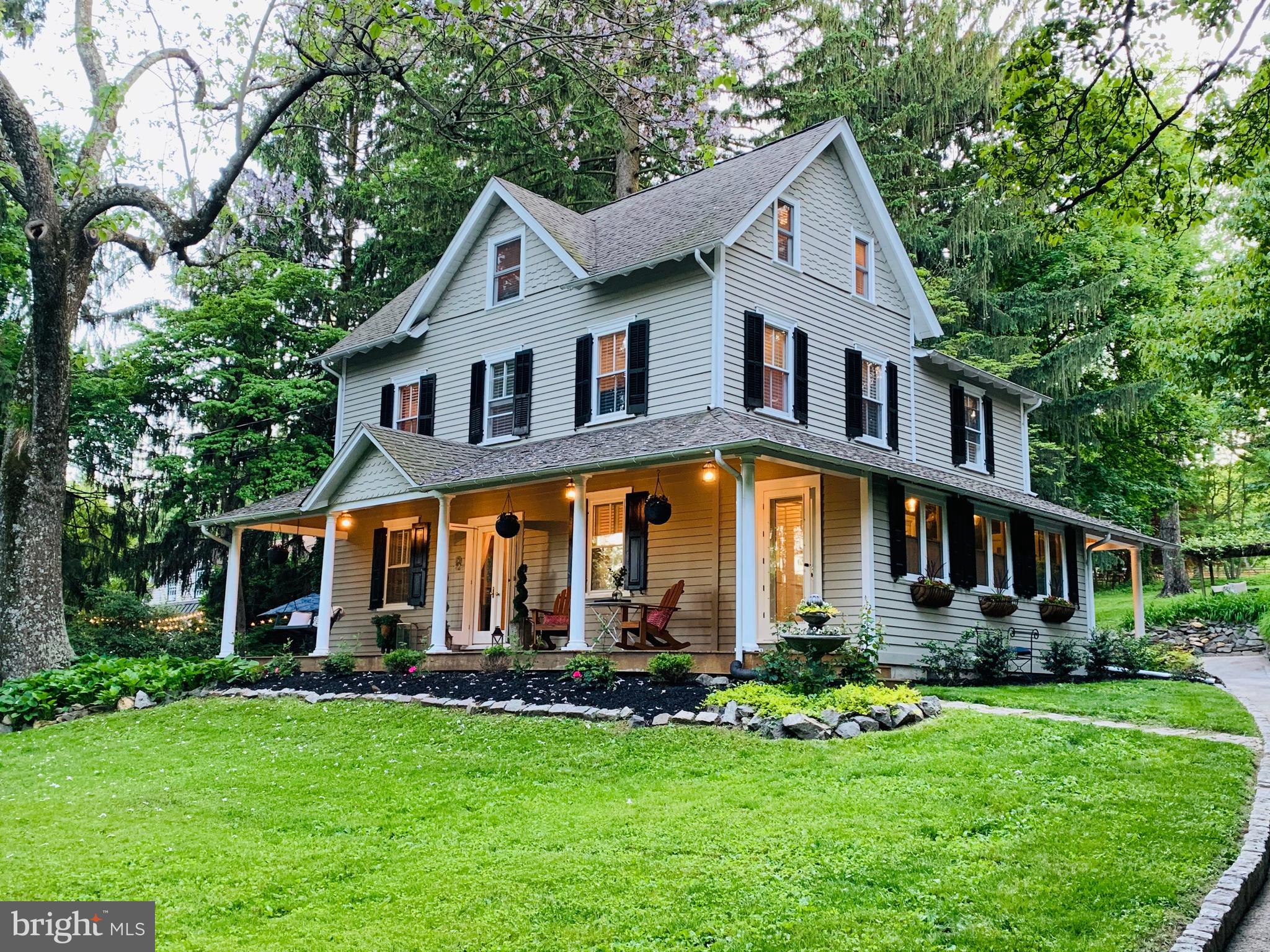 306 Croton Road Wayne, PA 19087 - Photo 52 of 65 House is Beautiful at Twilight!