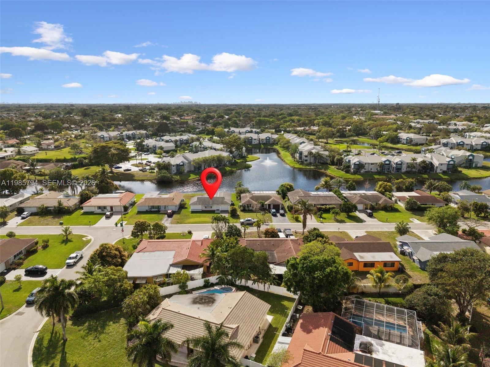9306 Northwest 80th Street Tamarac, FL 33321 - Photo 35 of 45 an aerial view of residential houses with outdoor space
