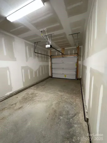 a view of a room with an empty space