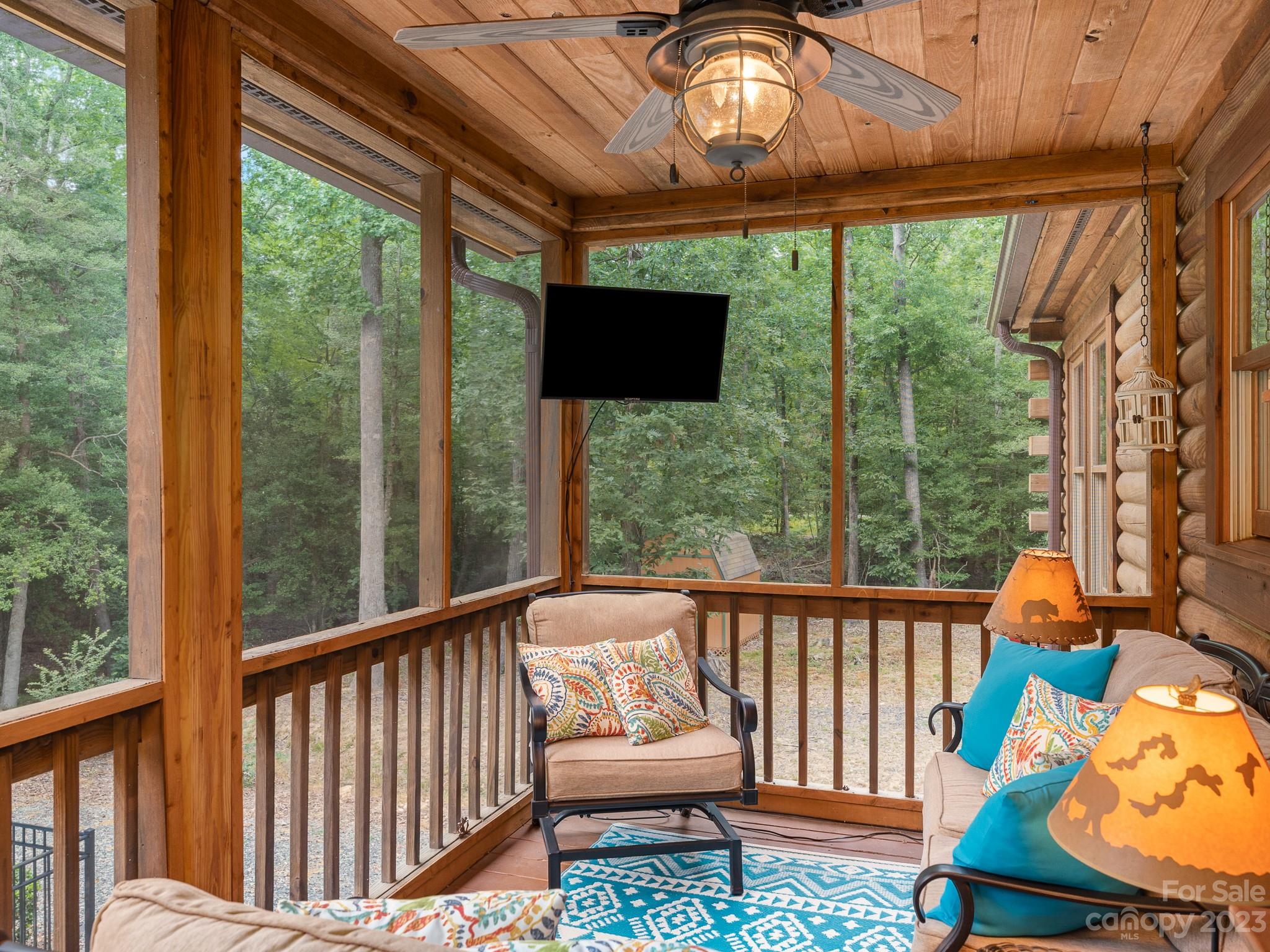 528 Manchester Road Mount Gilead, NC 27306 - Photo 27 of 34 a view of a porch with furniture