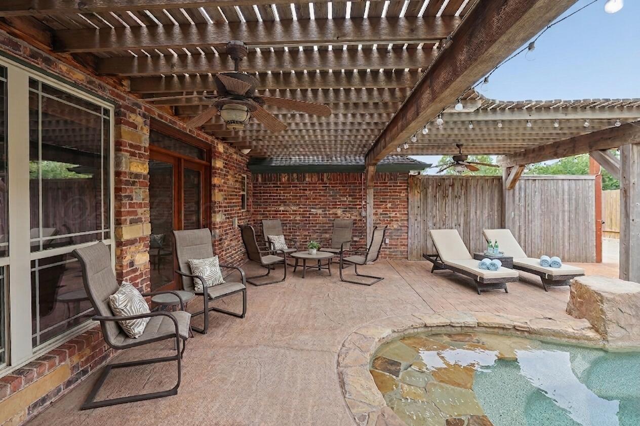 6000 Riley Elizabeth Place Amarillo, TX 79119 - Photo 26 of 35 Back Patio Staged