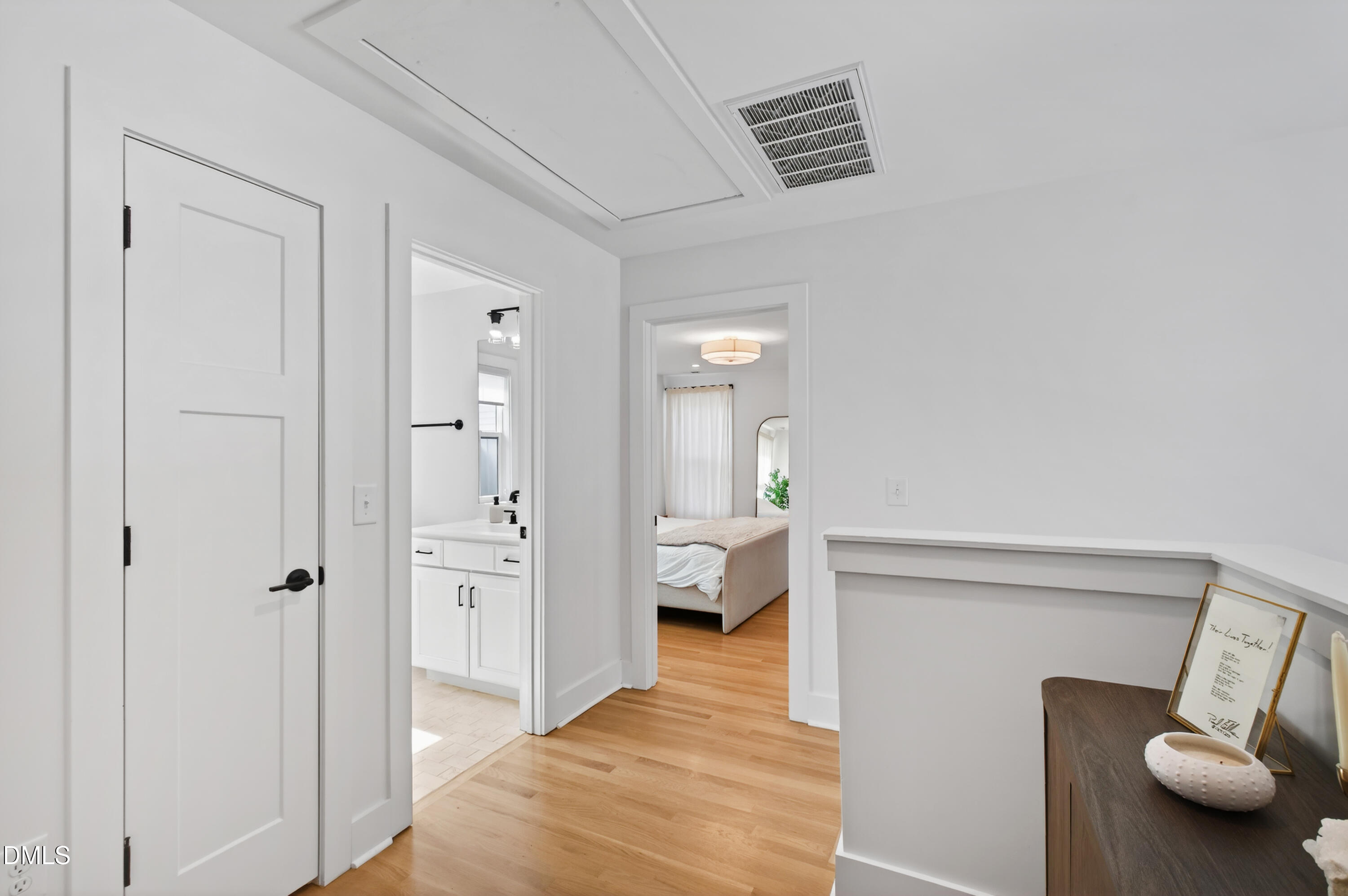 325 Grand Avenue Raleigh, NC 27606 - Photo 24 of 46 a view of a bedroom from the hallway