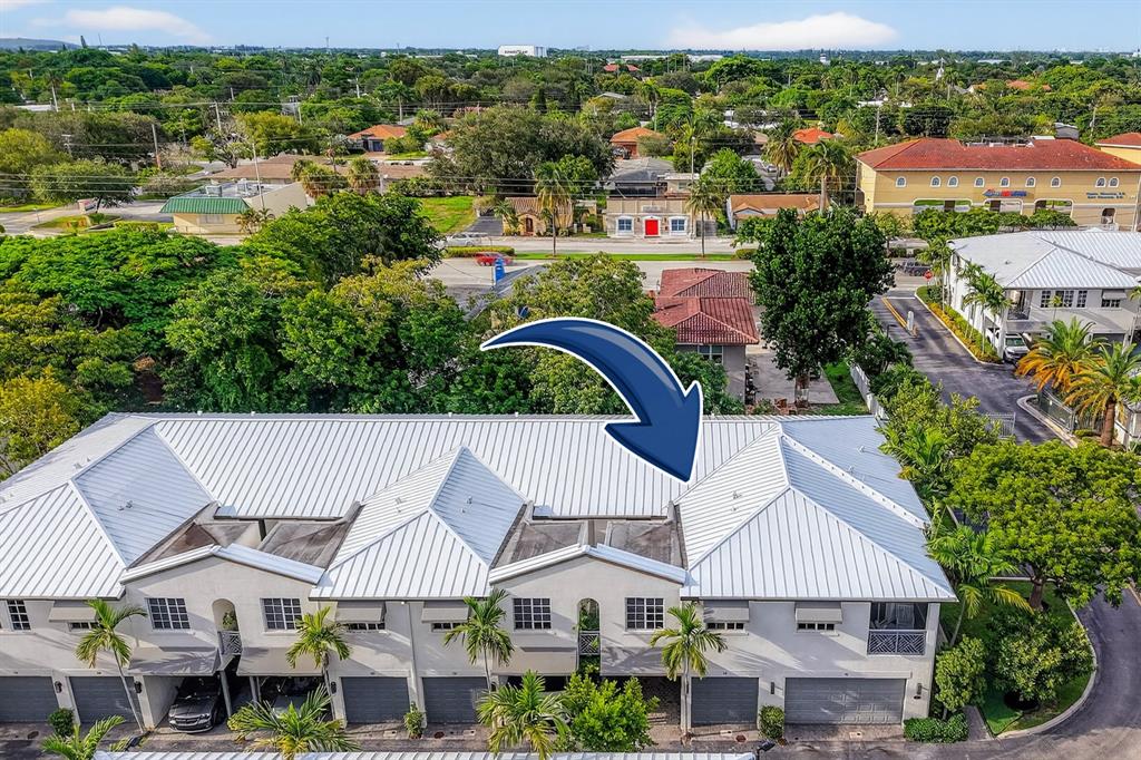 737 Southeast 1st Court, Unit 737 Pompano Beach, FL 33060 - Photo 45 of 53 an aerial view of a house