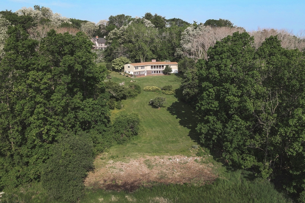 235 Argilla Road Ipswich, MA 01938 - Photo 27 of 28 a aerial view of a house with a yard