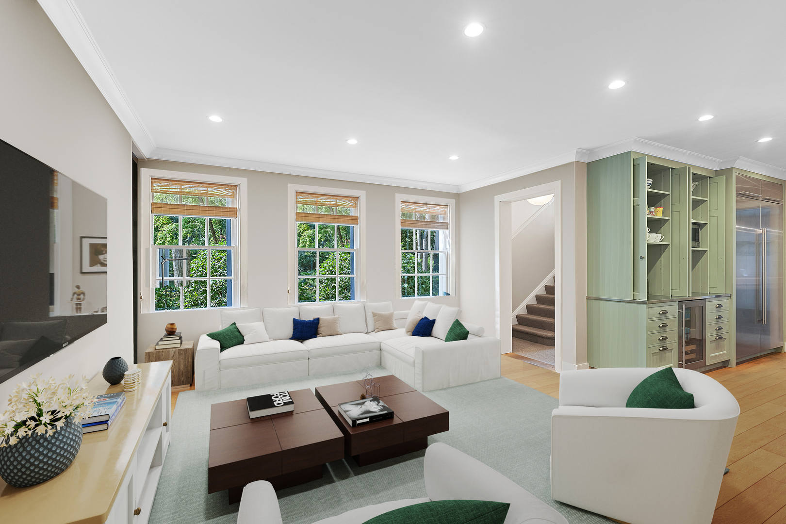 855 Sheridan Road Highland Park, IL 60035 - Photo 25 of 62 a living room with furniture and a large window