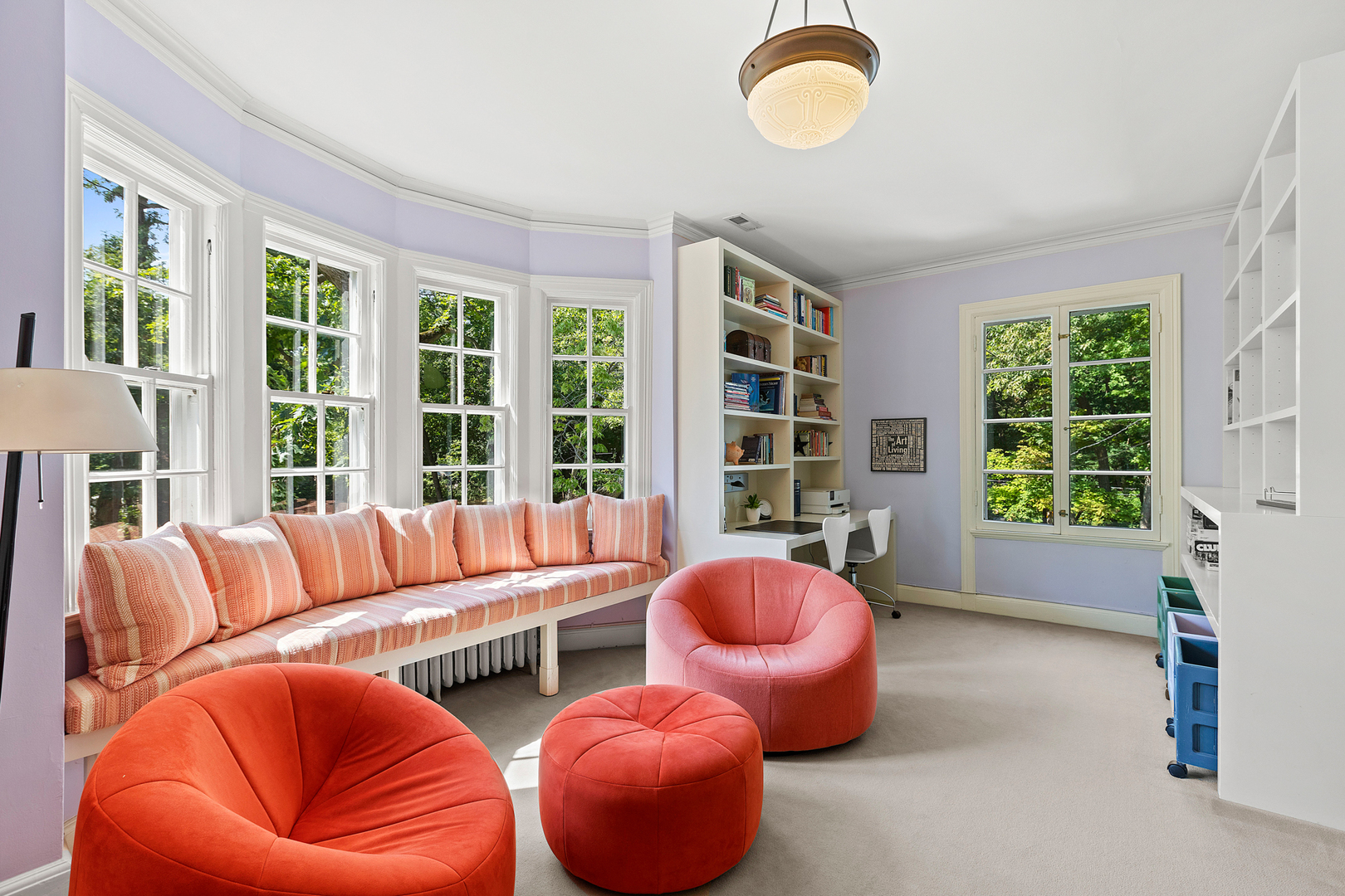 855 Sheridan Road Highland Park, IL 60035 - Photo 42 of 62 a living room with furniture and a large window