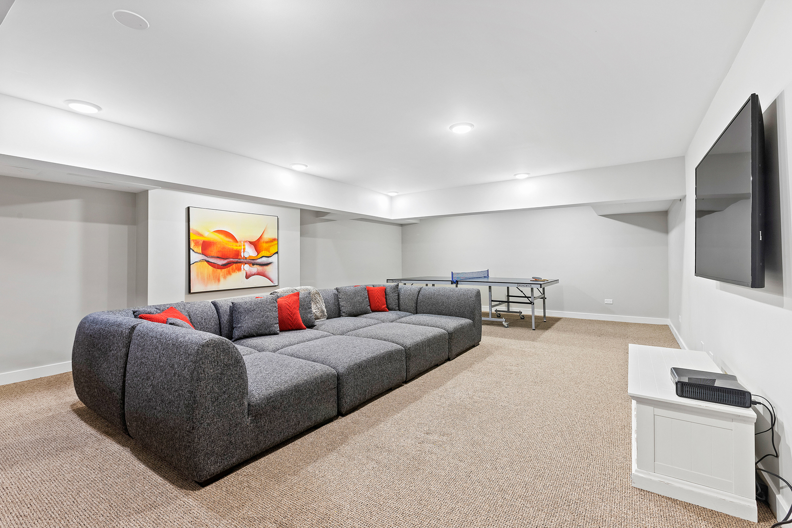 855 Sheridan Road Highland Park, IL 60035 - Photo 47 of 62 a living room with furniture and a flat screen tv