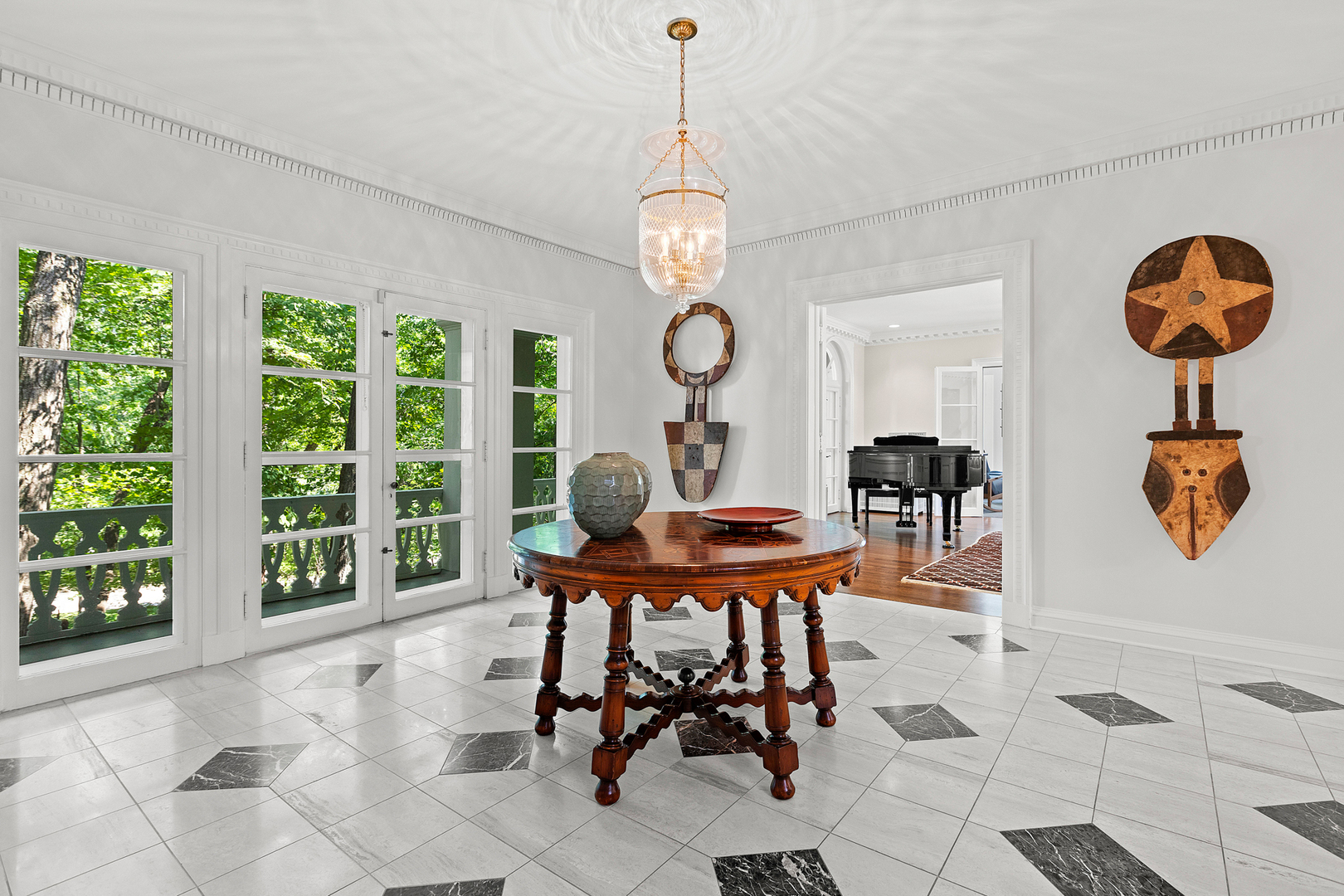 855 Sheridan Road Highland Park, IL 60035 - Photo 7 of 62 a view of a dining room with furniture window and outside view