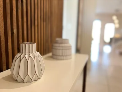 a view of a entertaining space