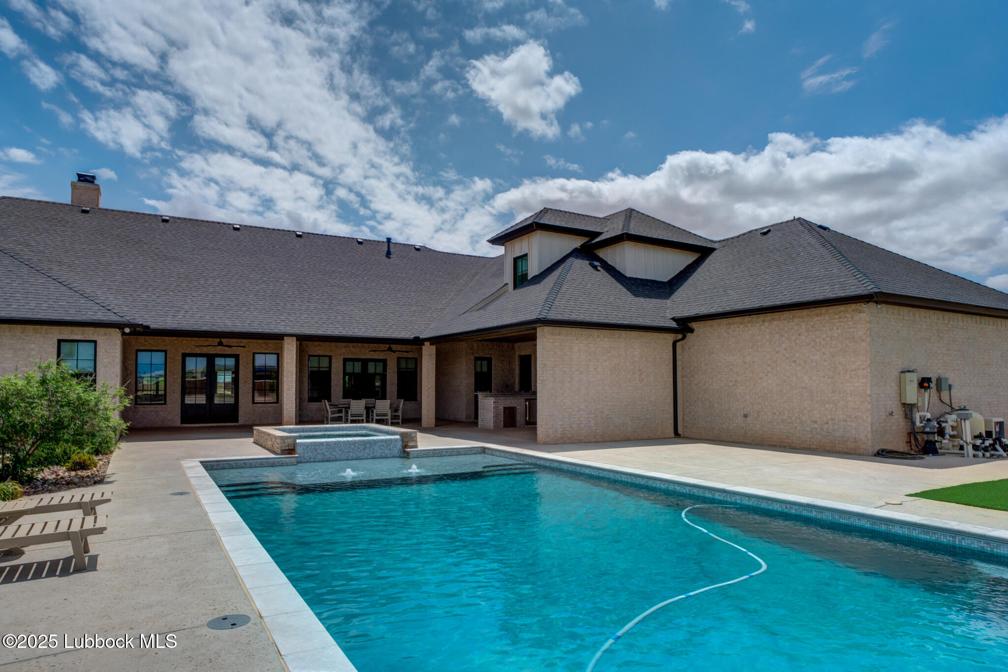 5004 County Road 7640 Lubbock, TX 79424 - Photo 66 of 79 a front view of house with yard and seating area