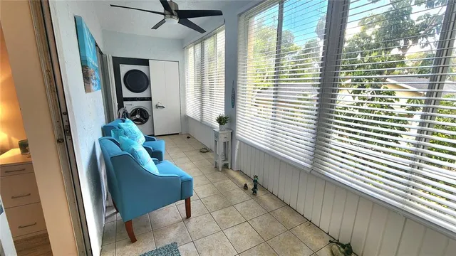 a car parked in front of a building