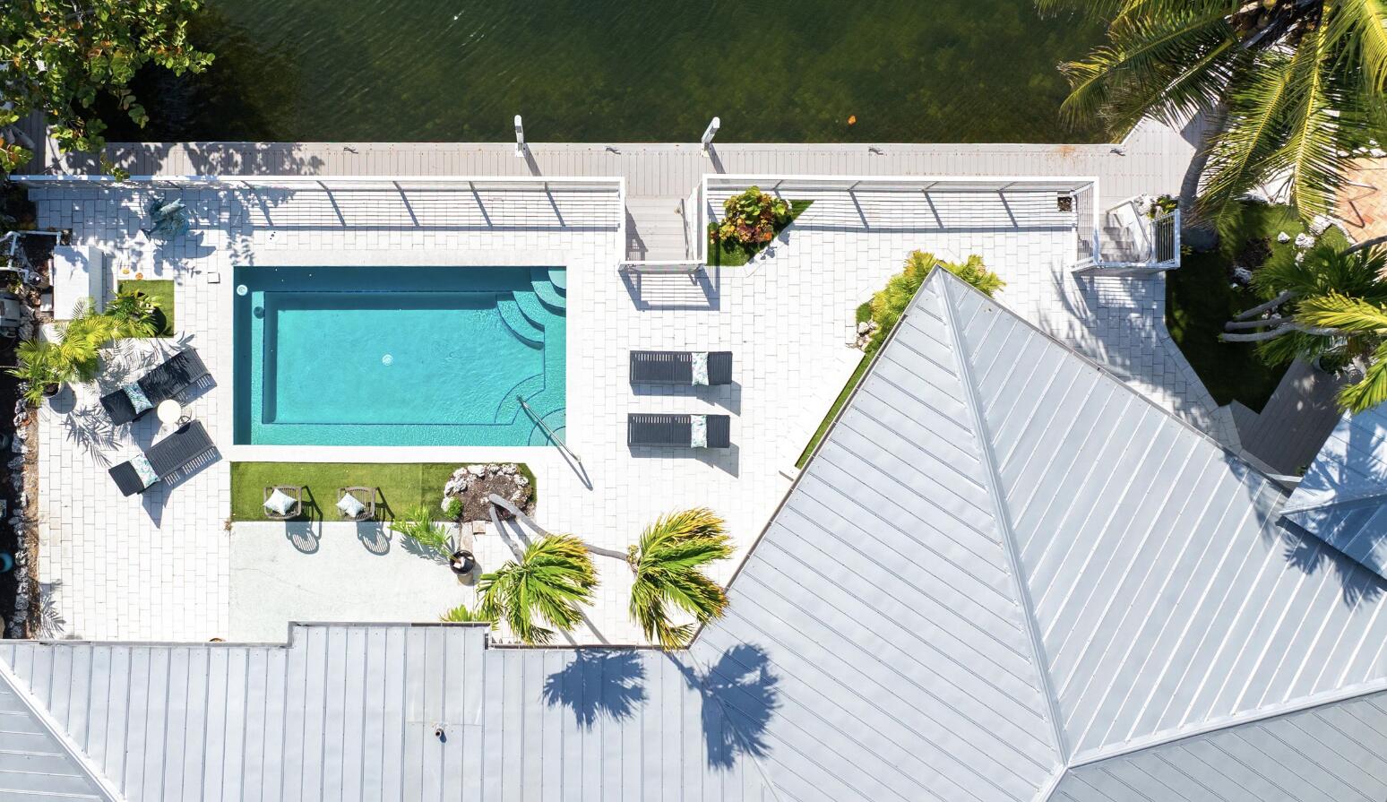 3446 Riviera Drive Key West, FL 33040 - Photo 62 of 73 back yard aerial