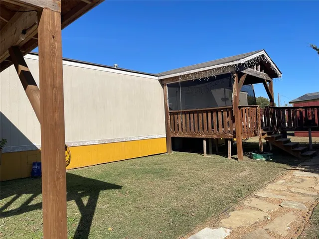 a view of front door