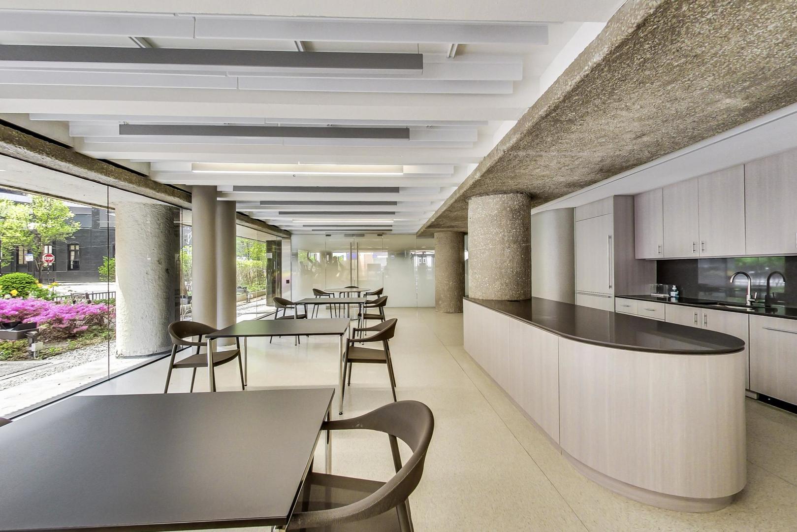 Undisclosed Address Chicago, IL 60611 - Photo 43 of 50 a living room with furniture and a potted plant