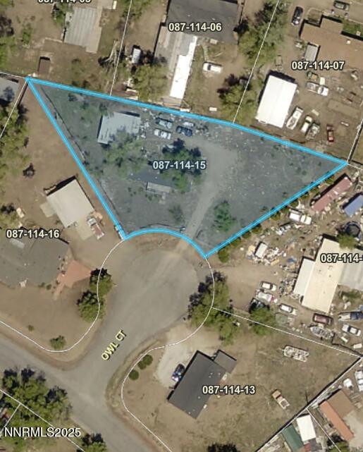 17845 Owl Court Reno, NV 89508 - Photo 13 of 14 an aerial view of a swimming pool