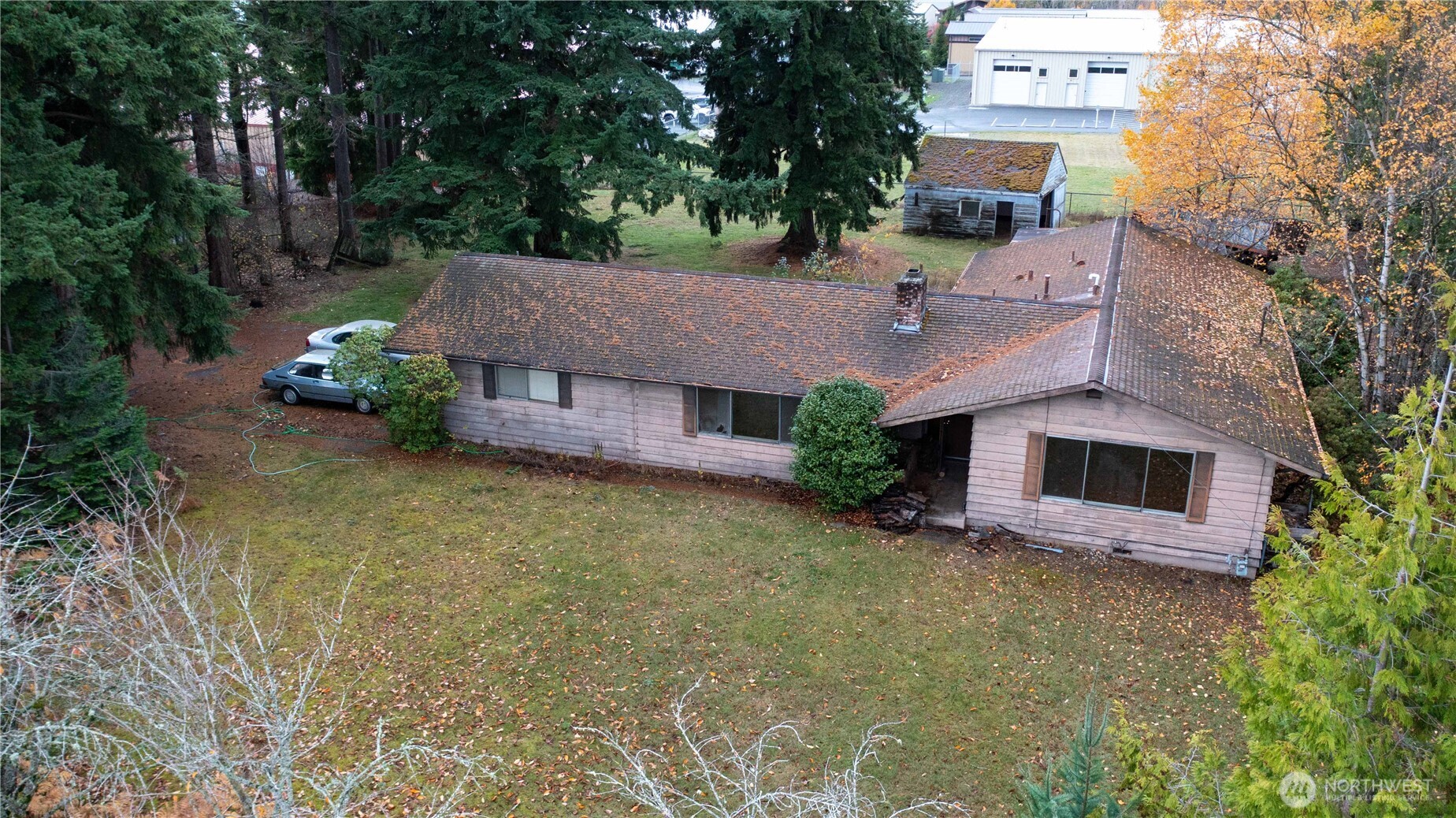 4045 Iron Gate Road Bellingham, WA 98226 - Photo 7 of 35 a aerial view of a house