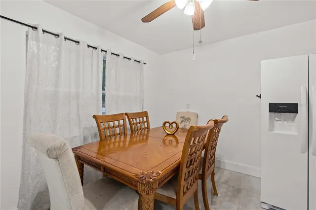 wooden floor and table in a room