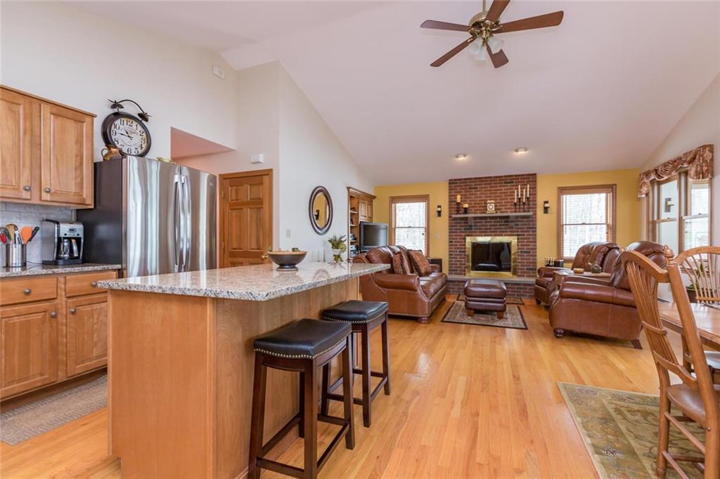 9 Turtle Cove Road Waterboro, ME 04030 - Photo 15 of 35 Open concept kitchen, dining and...
