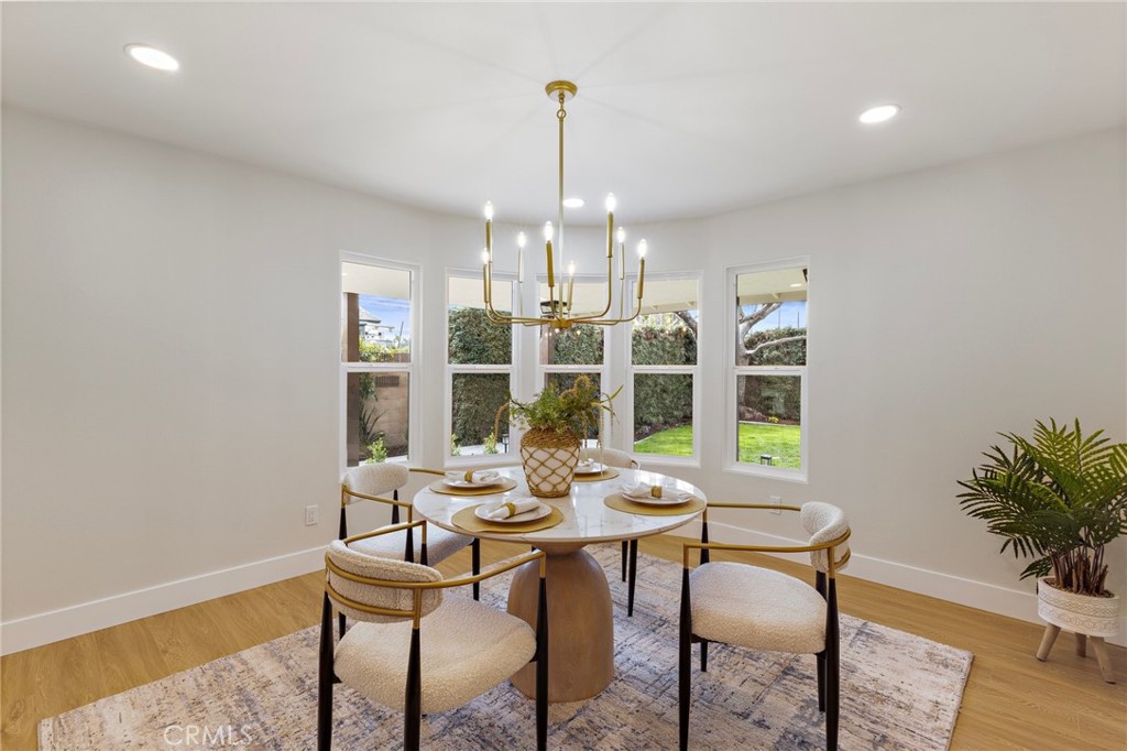 7848 Calmcrest Drive Downey, CA 90240 - Photo 16 of 36 Dining room with view of backyard