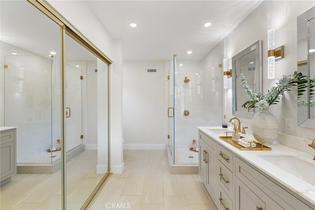 7848 Calmcrest Drive Downey, CA 90240 - Photo 26 of 36 Primary bathroom with lots of closet space