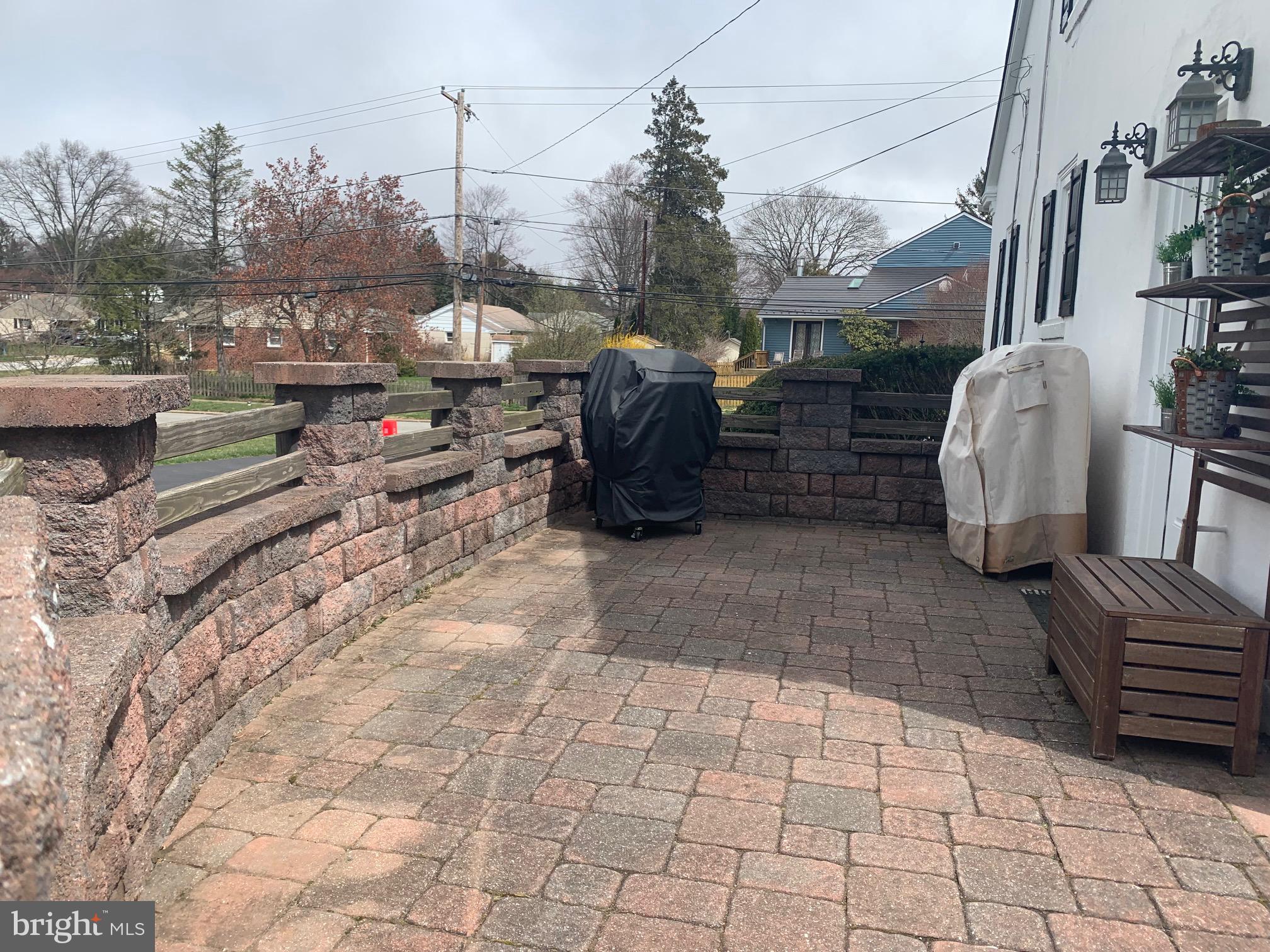 62 Grubb Road Malvern, PA 19355 - Photo 41 of 48 Paver Patio off the Kitchen