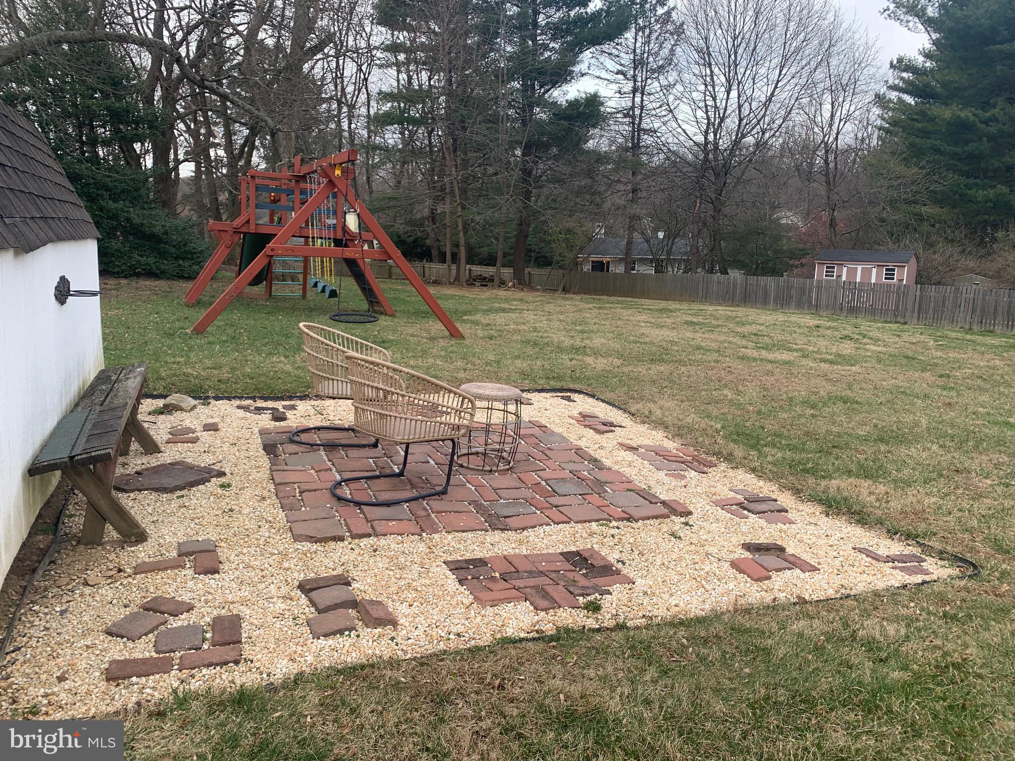 62 Grubb Road Malvern, PA 19355 - Photo 45 of 48 Shed & Sitting area & Playground