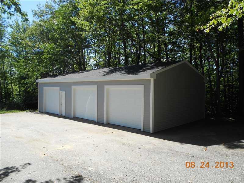 71 Cross Road Sabattus, ME 04280 - Photo 3 of 30 Parking Lot/Garage. 3 CAR GARAGE...