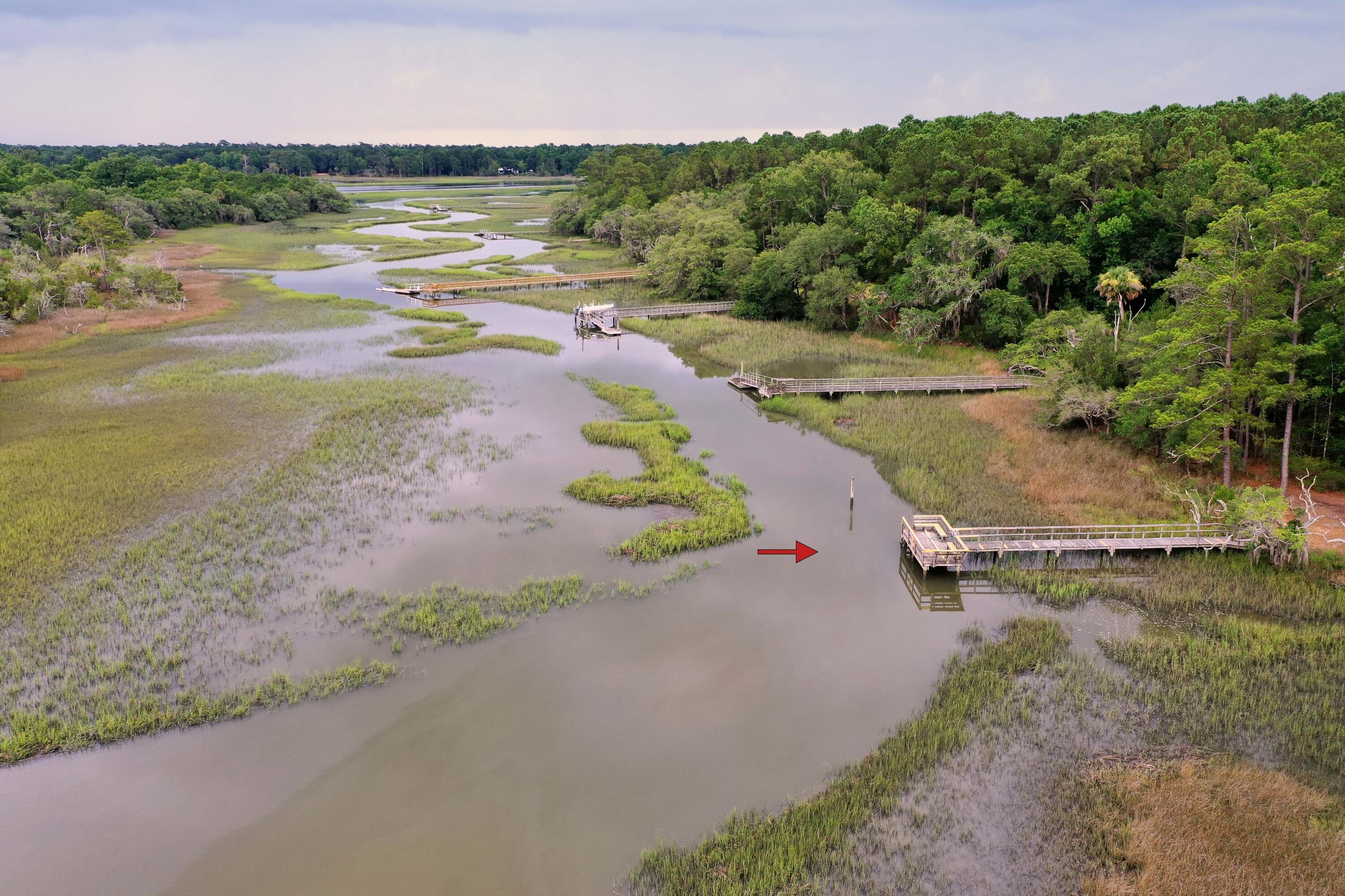 1940 Longcreek Road Wadmalaw Island, SC 29487 - Photo 5 of 59 DJI_0645-1-Arrow