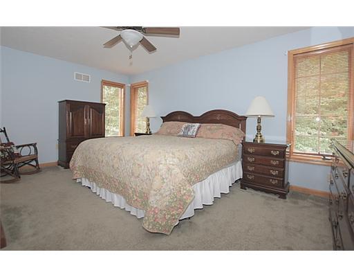 264 Roupe Road Eighty Four, PA 15330 - Photo 8 of 18 Master Bedroom. With the feeling of being in the woods, this room is a haven, with a spa tub and large walk-in closet.
