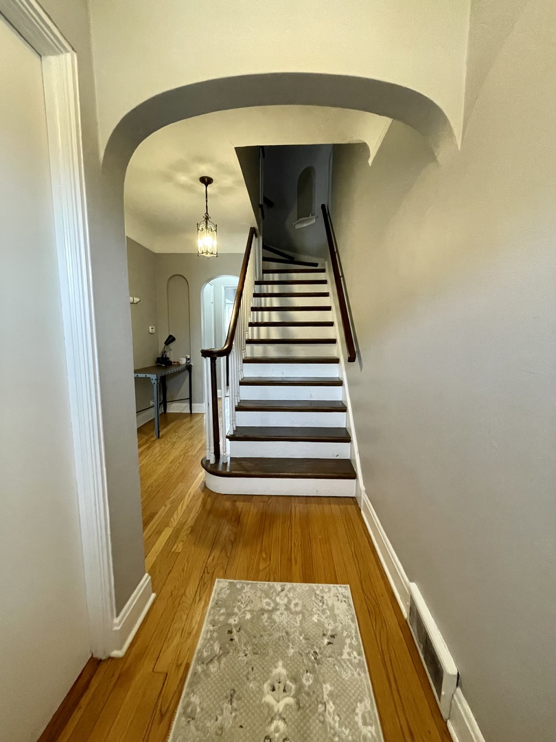 1035 Bonnie Brae River Forest, IL 60305 - Photo 2 of 21 a view of entryway with wooden floor