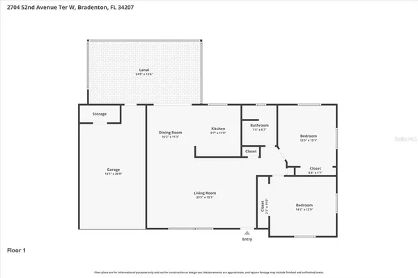 $215,000 | 2704 52nd Ave Terrace West, Bradenton, FL 34207