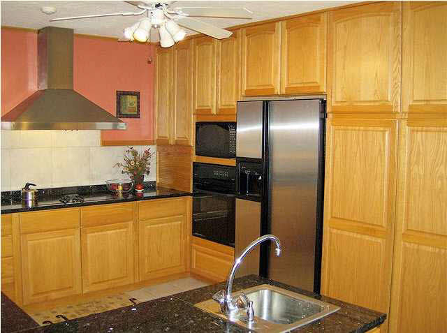 Kitchen with Granite Counter Tops