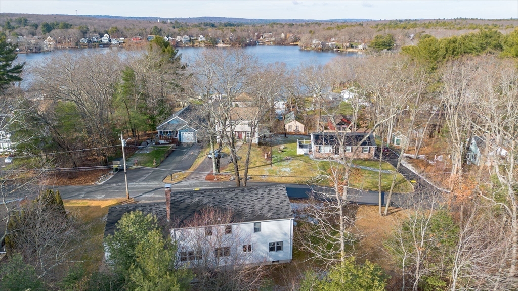 36 Indian Run Road Bellingham, MA 02019 - Photo 3 of 33 an aerial view of a house with a lake view