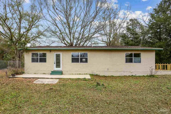 front view of house with a yard