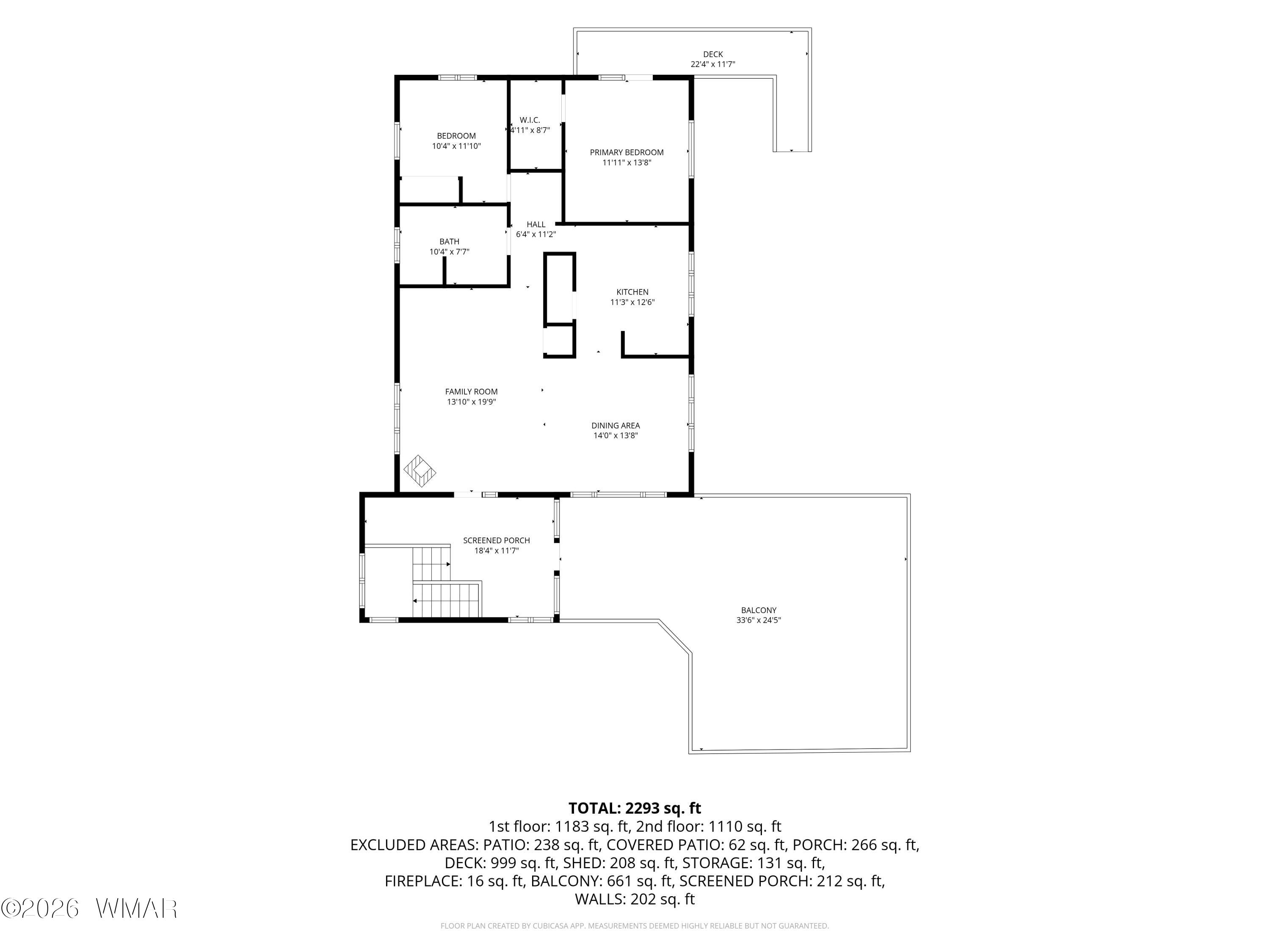 19 County Road Show Low, AZ 85901 - Photo 41 of 43 a picture of a floor plan