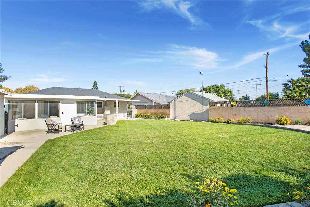 708 East Alder Street Brea, CA 92821 - Photo 24 of 34 a front view of house with yard and seating area