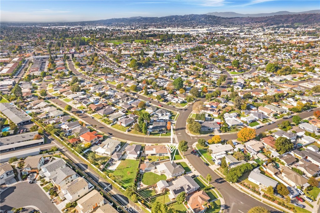 708 East Alder Street Brea, CA 92821 - Photo 29 of 34 an aerial view of residential building with parking space