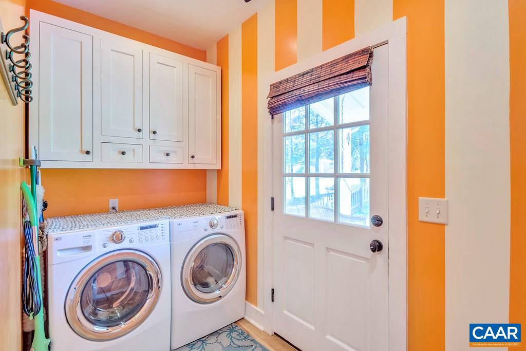 85 Fox Ridge Lane Ruckersville, VA 22968 - Photo 24 of 33 a view of storage and utility room with washer and dryer