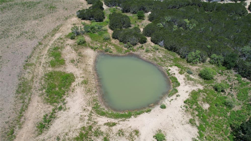 464 Upper Brad Road Strawn, TX 76475 - Photo 17 of 32 an aerial view of a house with a yard and large trees