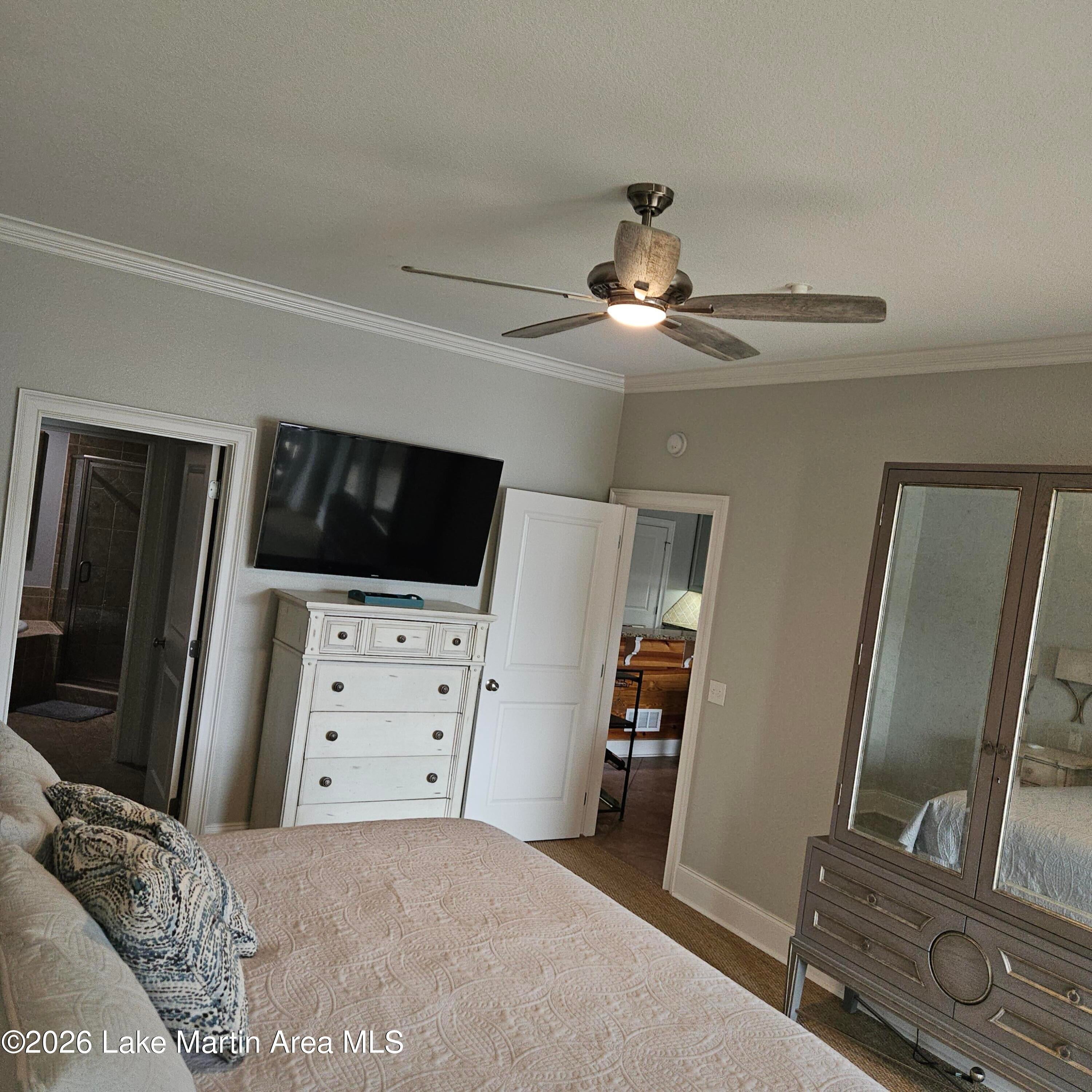 445 Marina Point Road, Unit A105 Dadeville, AL 36853 - Photo 12 of 35 master bedroom off of den