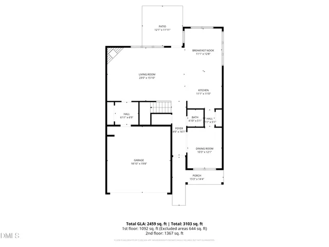 $385,000 | 105 Genoa Lane, Clayton, NC 27527