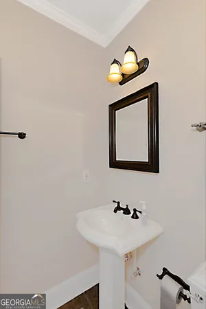 a room with a bed and furniture