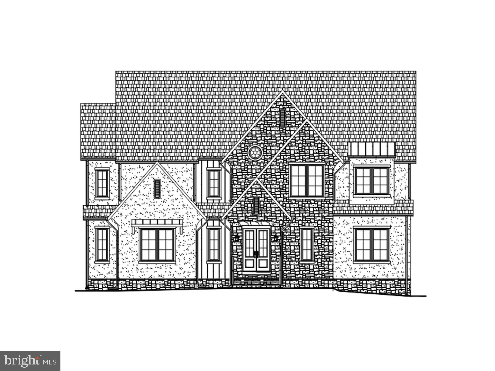 8620 Falls Road Potomac, MD 20854 - Photo 3 of 10 a black and white photo of a living room