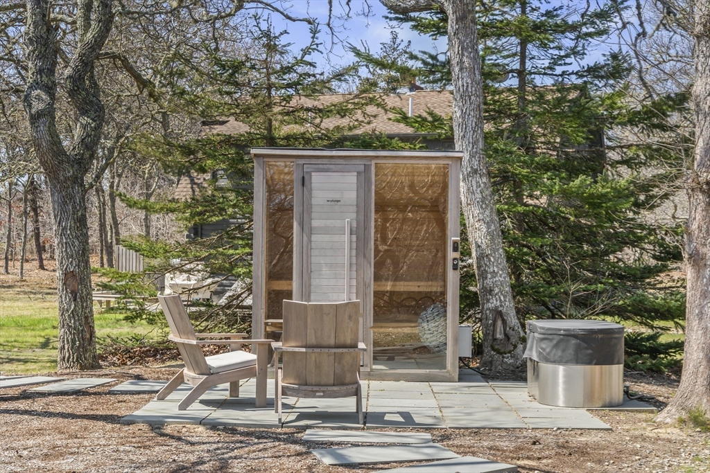 7 Pip'n Road Edgartown, MA 02539 - Photo 35 of 41 a view of house with backyard space and garden