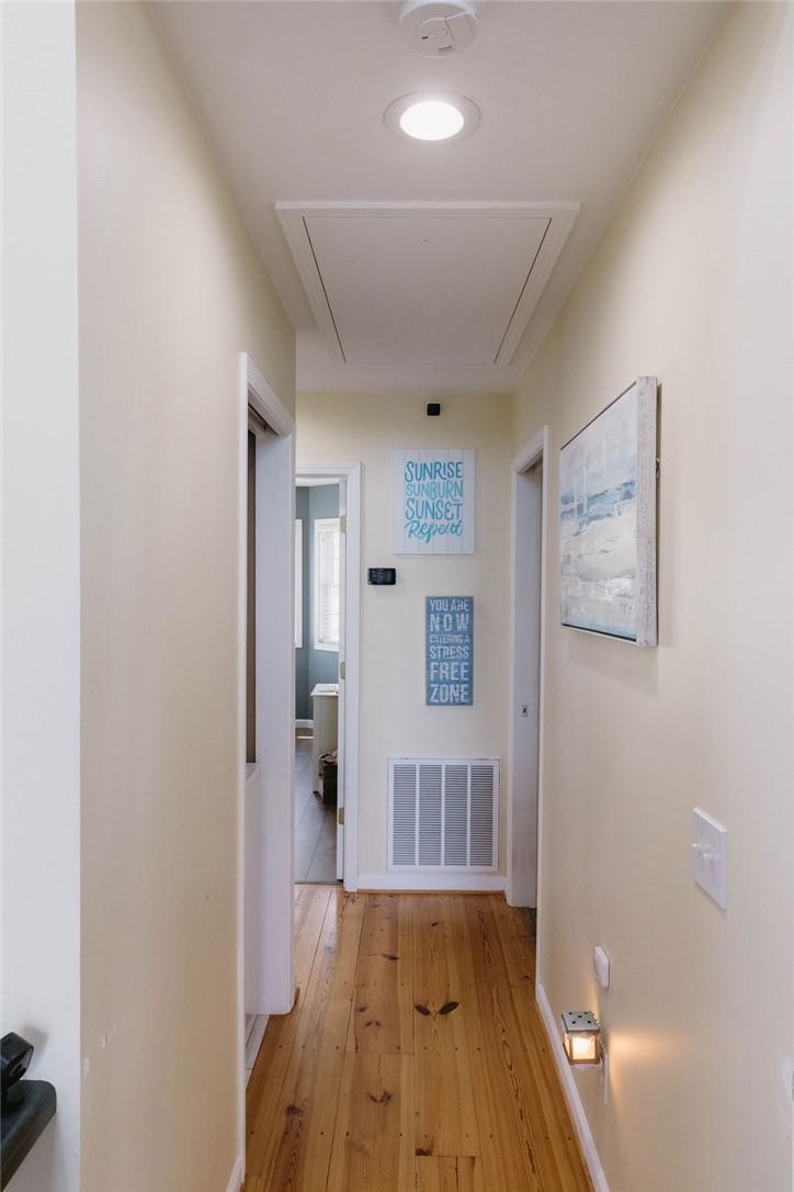 1230 Melton Road, Unit 87 West Union, SC 29696 - Photo 31 of 43 This inviting hallway features warm wood flooring and bright recessed lighting.